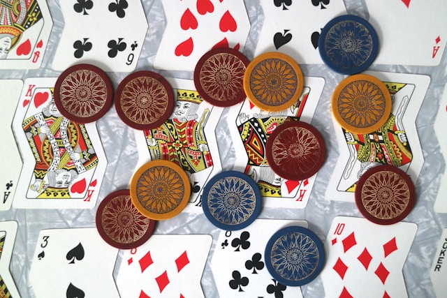 Blackjack table